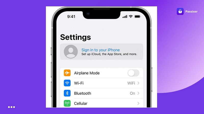 open Settings | unlock sim-locked iPhone