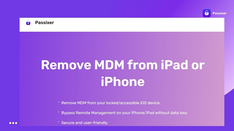 Passixer MDM bypass | unlock sim-locked iPhone