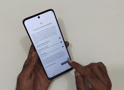 Restart the Phone step 6 | Bypass Motorola FRP without Computer