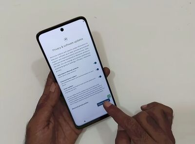 Restart the Phone step 8 | Bypass Motorola FRP without Computer