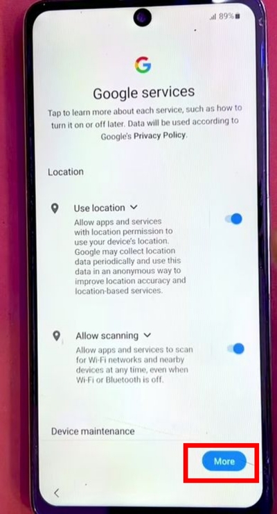 Accept | free Samsung frp bypass tool step 8