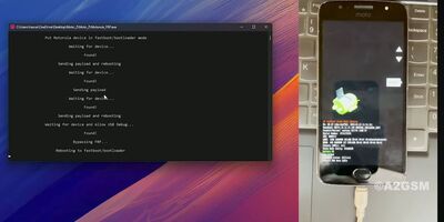 Connect device | Bypass Motorola FRP Lock using Moto Unlock Pro