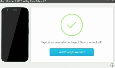 Complete removal process | Motorola FRP Bypass with Motorreaper