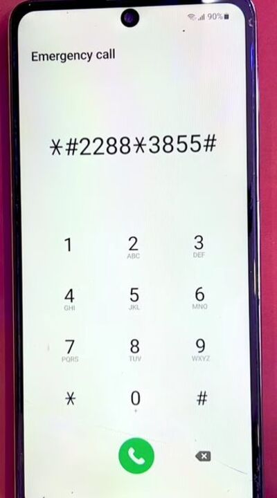 Dial code | Bypass frp on Samsung for free step 5