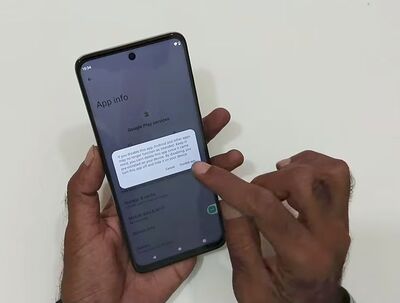 Disable Key System Apps step 6 | Bypass Motorola FRP without Computer