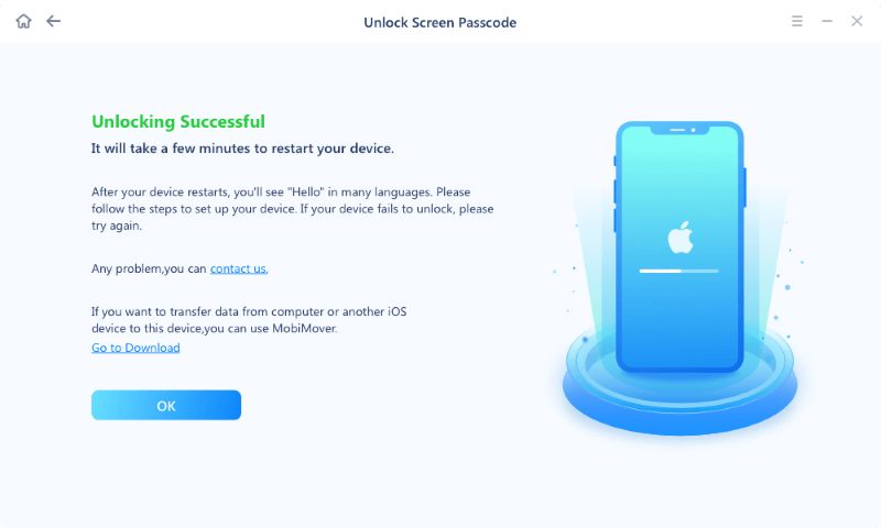 Unlocking Successful | EaseUS MobiUnlock Review