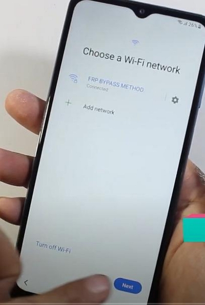 setup wizard on the Android | easy flashing frp bypass