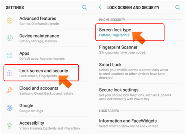 Face Recognition | secret code to unlock android phone password