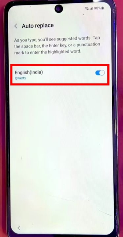Set to English | Samsung frp bypass for free step 4