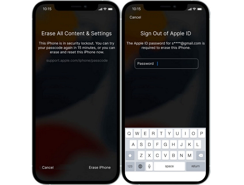 sign out of Apple ID in lock screen | Bypass iPhone Passcode without Restore
