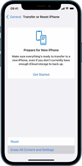 iPhone のすべてのコンテンツと設定を消去 | iCloud パスワードなしで iPhone をリセット
