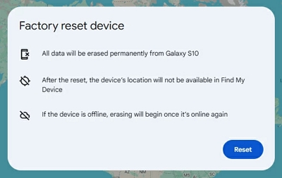 erase all information | how to factory reset android