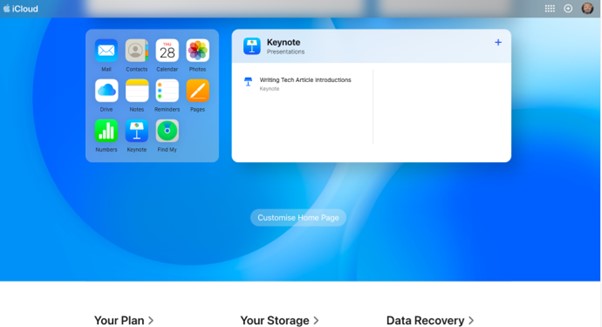 Erase iPhone in iCloud step 3