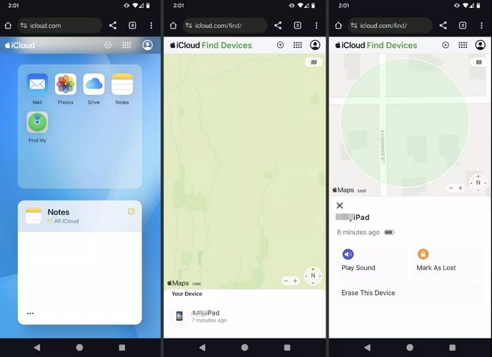 erase iPhone in Find My | Turn Off iPhone Lock Screen