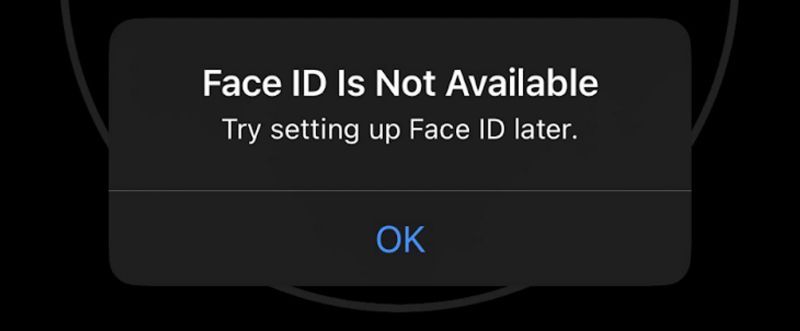 try setting up Face ID | iPhone Face ID Is Not Available