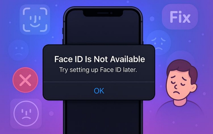unavailable Face ID | Face ID Not Available Try Setting Up Later