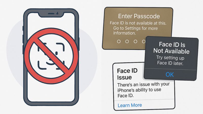Face ID | iPhone Face ID Is Not Available