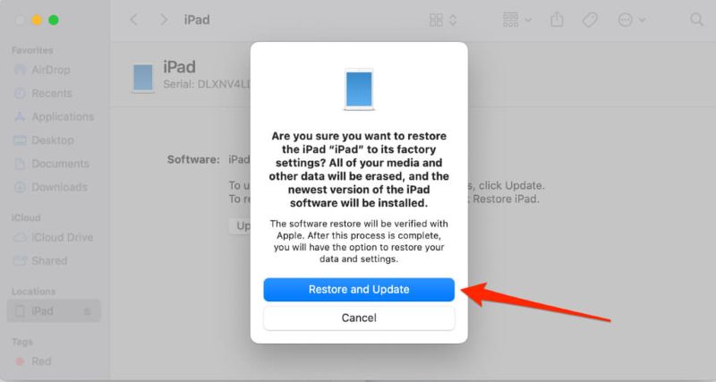 select Restore and Update | Turn off Time Limit