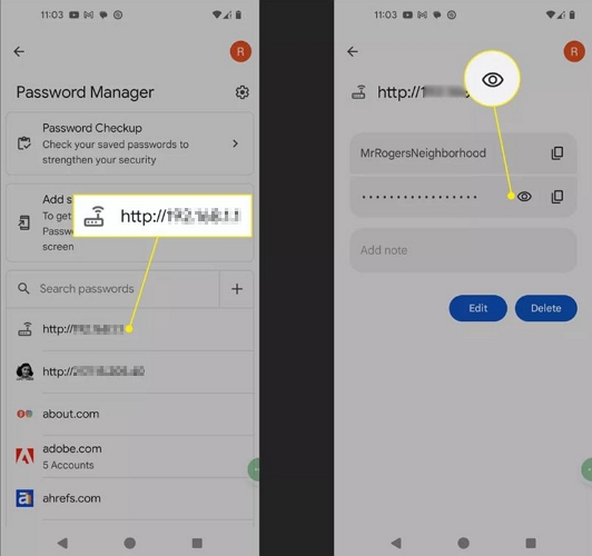 click eye | Find Your Apple ID Password Without Resetting It