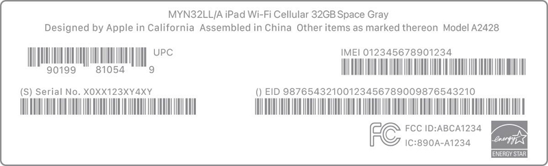 original packaging | Get IMEI Number on iPhone If Locked