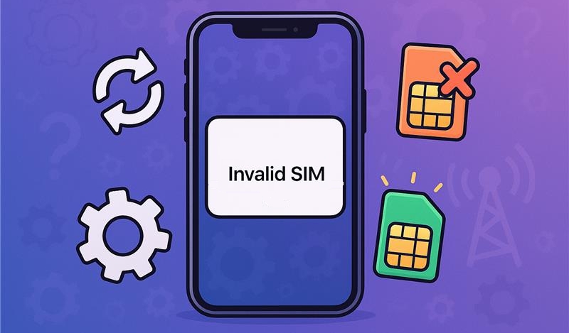 SIM issue | Invalid SIM iPhone