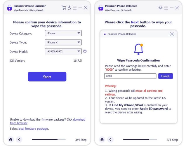 click Start | iPhone Stuck in SOS Mode
