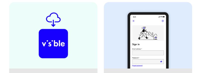 install Visible app | Fix No SIM iPhone