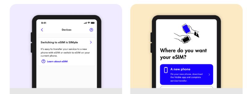 go to Account and Devices | Fix No SIM iPhone