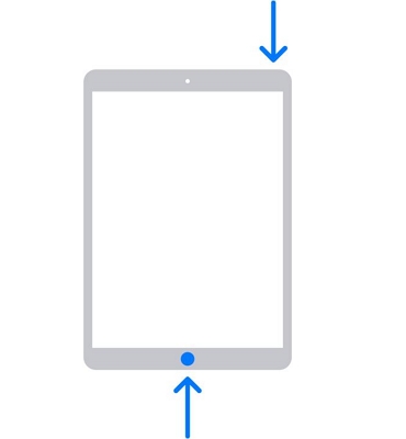 force restart iPad with Home button | iPad Requires Passcode After Restarting