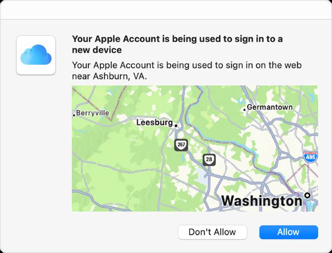 tap Don’t Allow | Get Apple ID Verification Code Without Phone 