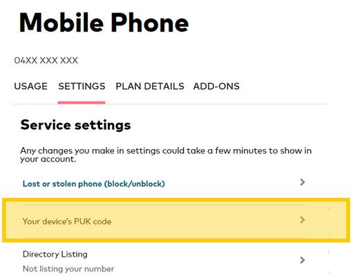 call customer support | Unlock SIM Card Without PUK Code