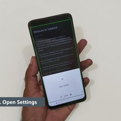 Open Settings step 3 | Bypass Motorola FRP without Computer