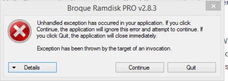 glitches Broque | Broque Ramdisk Pro