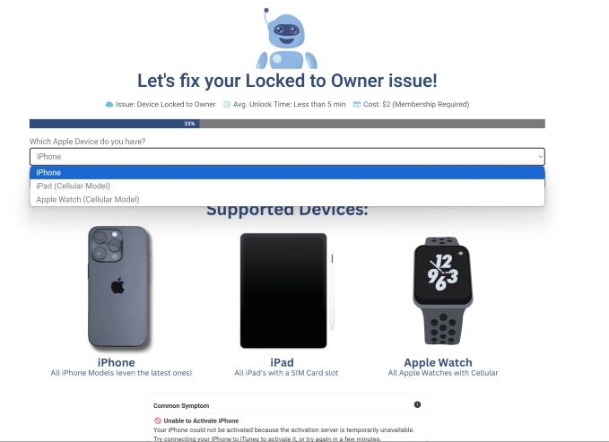 choose iPhone | Unlockhere.com