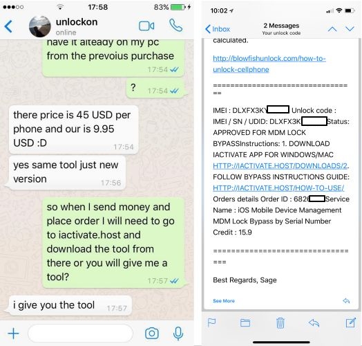 unsolicited messages | iActivate