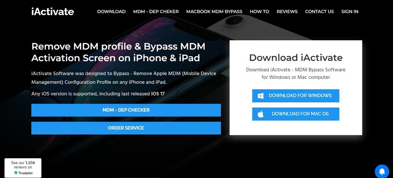 iActivate | 10 Best Apple MDM Bypass Tool