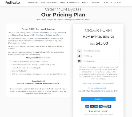 click Buy Now | iActivate
