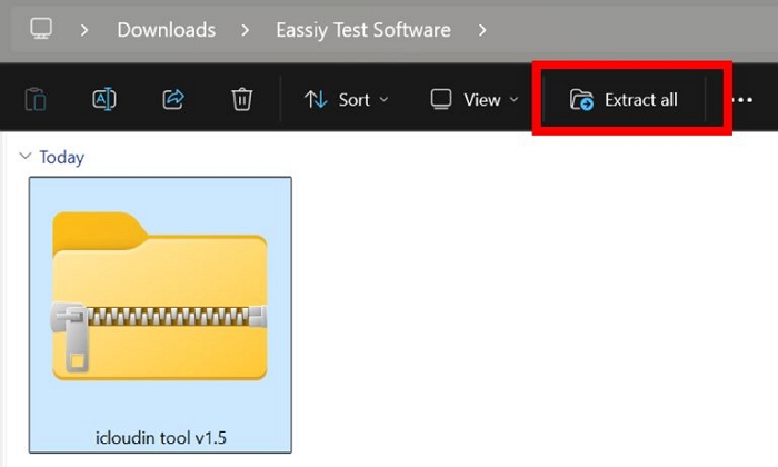 extract ZIP | iCloudin Review
