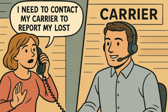 contact your carrier | IMEI Blacklist Removal
