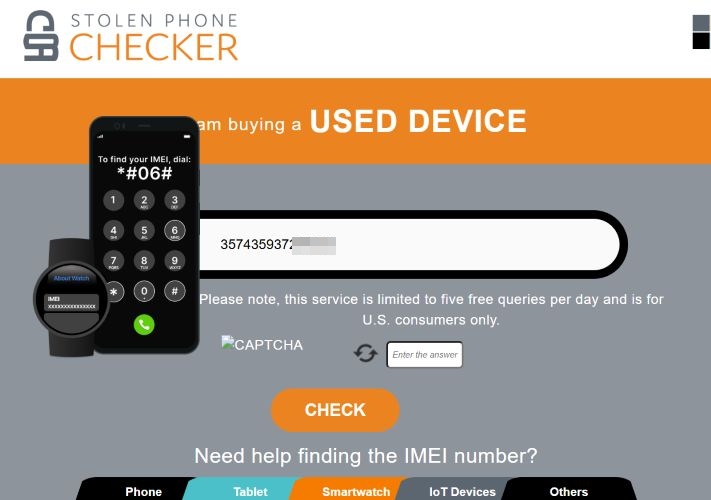 SPC | IMEI Blacklist Removal