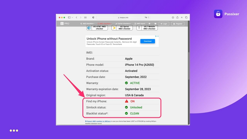 check IMEI online | Check iPhone Carrier by IMEI