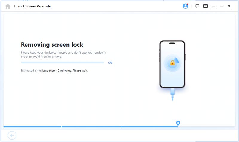 Unlocked Successfully message | iMyFone LockWiper Review