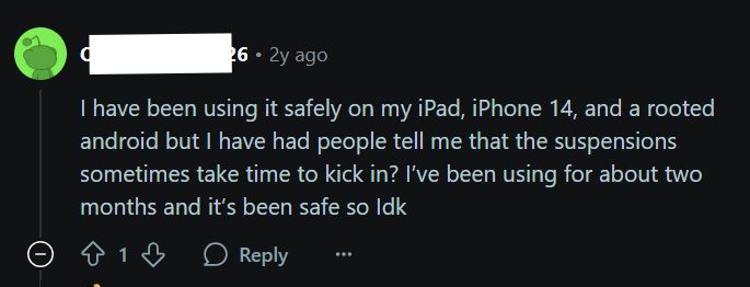Redditor concerns | iMyFone LockWiper Review