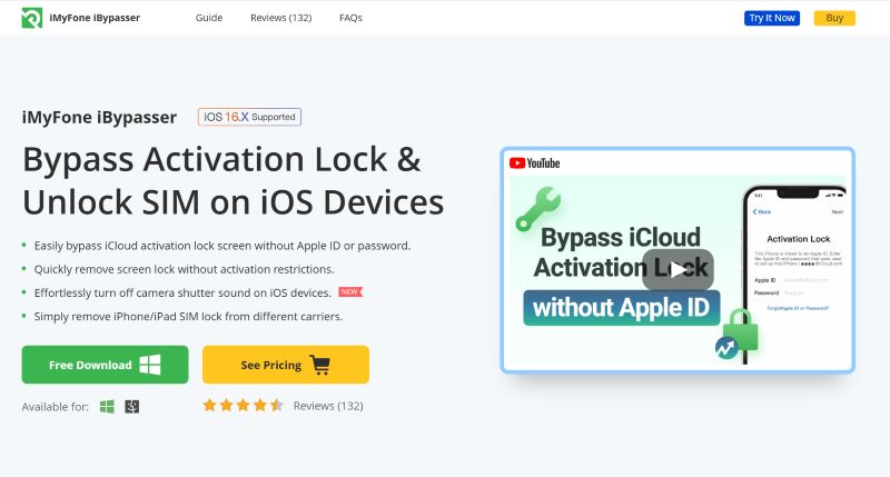 features | iMyFone iBypasser SIM Unlock