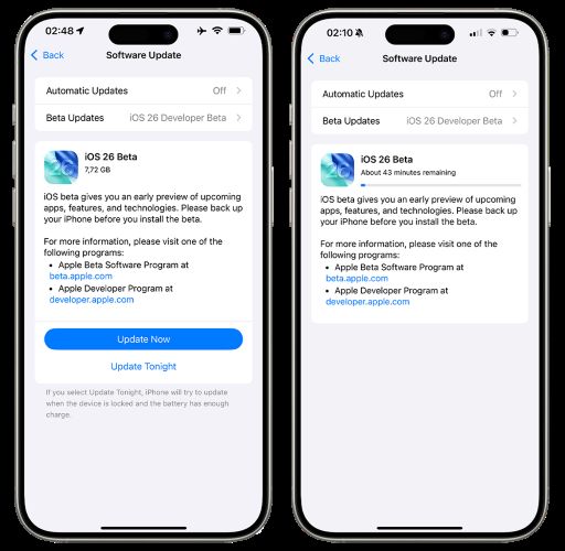 tap Update Now | iOS 26 and iPadOS 26
