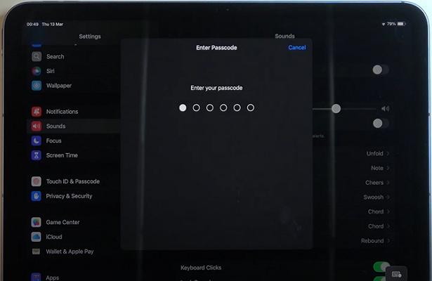 select Turn Passcode Off | iPad Requires Passcode After Restarting
