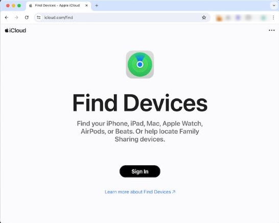 head to iCloud site | Unlock iPad Security Lockout