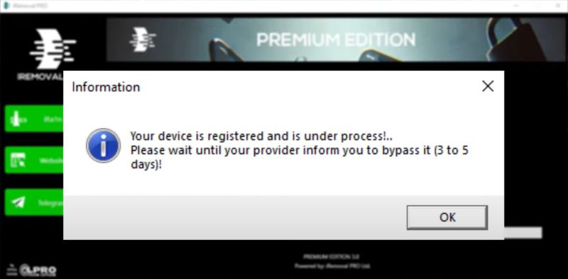 unlocked Activate | iRemoval Pro