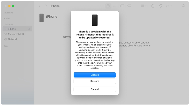 restore iPhone in recovery mode | Turn Off iPhone Lock Screen