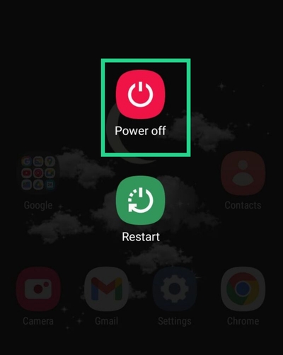 fix android enter pin to unlock not working using safe mode step 2